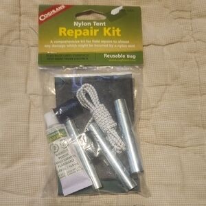 Professional Nylon Tent Repair System with Storage Pouch